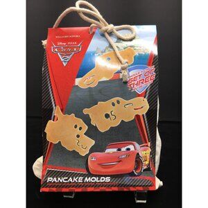 Williams Sonoma Disney Pixar Cars 2 Pancake Molds Lightning Mcqueen NEW